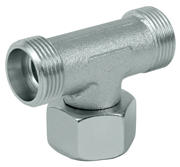DET - Swivel nut branch tee