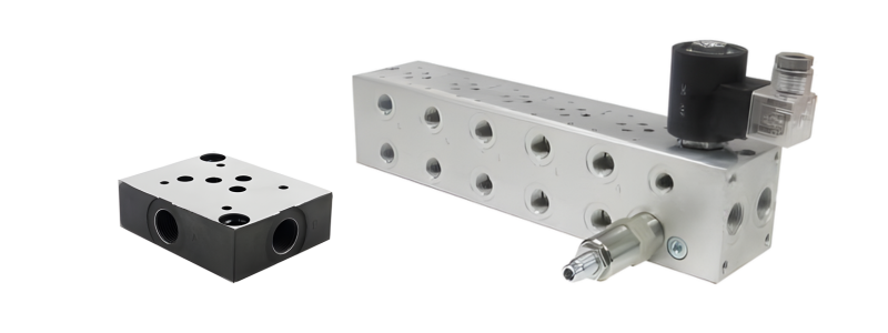 Grundplatten für Magnetventile