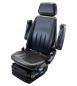 Preview: Pneumatical Suspended Seat for off road vehicles HMNFZT6, tractors Harita Terra T6 with long Backrest - PVC -