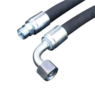 Hydraulikschlauch DN06-08L, AG/IG 90°