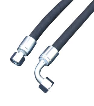 Hydraulikschlauch DN06-06L, IG/IG 90°