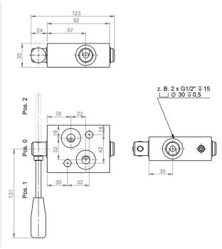 Preview: Hydraulikventil, Abschaltventil für CPMS Hydraulikmotor