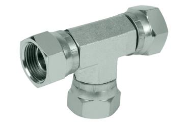 Product image Tee union, swivel 1 1/4"