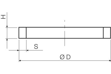 Preview: Profildichtring für SAE-Flansch OR16SAE-BIO