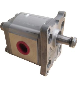 Preview: Hydraulic Gear Pump Group 2, Euro-Flange, Threaded Port, Conical Shaft 1:8,  Selectable Displacement 4 to 27.9 ccm/REV, rotation right