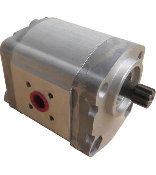 Preview: Hydraulic Gear Pump, Group 2, DIN-Flange Type 4, Splined Shaft DIN 5482, Selectable Displacement 4 to 27.9 ccm/REV, rotation right