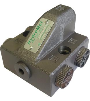 Preview: Prioritätsventil HMPVFS40_4B, 40 l/min, Federvorspanndruck 4 bar, Flanschausführung