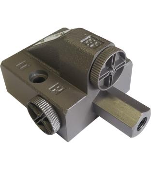 Preview: Prioritätsventil HMPVLS40_7B, 40 l/min, Federvorspanndruck 7 bar, Rohrleitungsbauweise