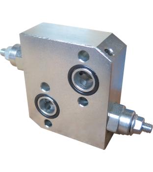 Valve de choc à double action pour le moteur hydraulique MP/MR/MH Type: KPDR