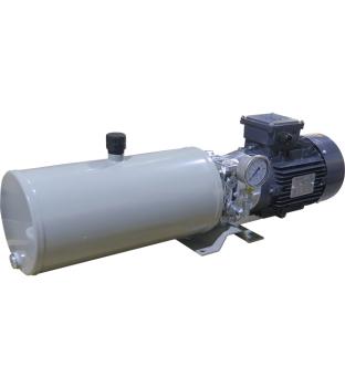 Katalogbild ARGO HYTOS Hydraulikaggregat, Kompaktaggregat 1,1kW, 6 Liter Rundtank (Stahl), 3,3 cm3/U Zahnradpumpe, für doppelt wirkenden Verbraucher