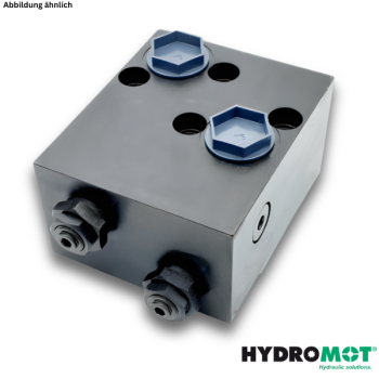 Válvula de choque de simple efecto M+S para motor hidráulico MV Tipo: KPEV