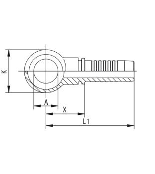 Preview: Ringstutzen - zöllig - 1/2" - DN10