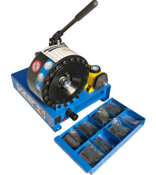 Product image Mobile Hose Crimping Machine for Hydraulic hose HMSP-P16HP incl. die set
