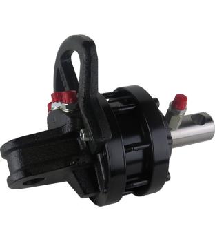 Preview: Rotator für Holzgreifer, Holzzange, Verladezange, 1 Tonne, 350 Nm, 250 bar, 360°