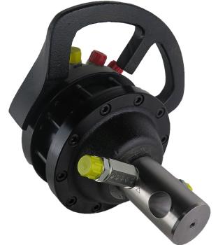 Preview: Rotator für Holzgreifer, Holzzange, Verladezange, 3 Tonnen, 900 Nm, 250 bar, 360°