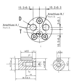 Preview: Hydromot Hydraulikmotor Minimotor CPMM20C