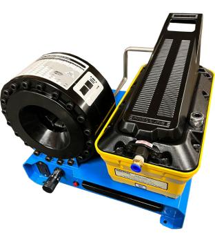 Preview: Mobile Schlauchpresse für Hydraulikschlauch HMSP-P16AP, incl. Pressbacken