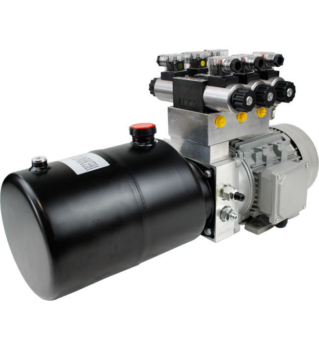 Hydraulic Power Pack, HMAGG_AC230V_1.5KW_8L_3.2_3V