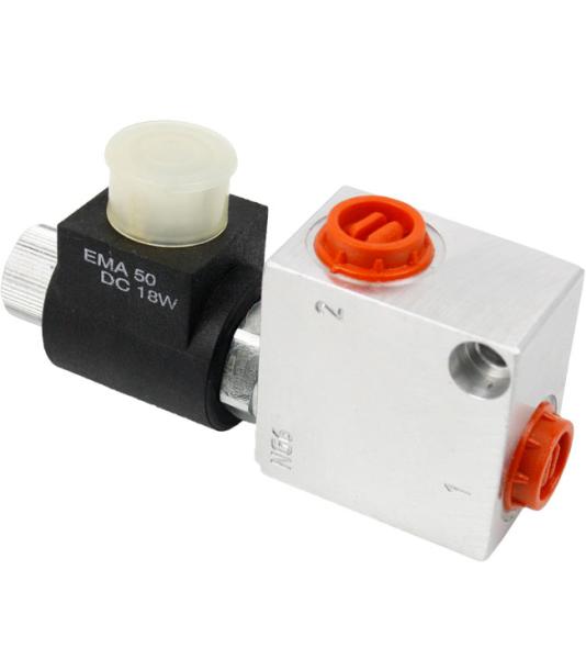 Abbildung Magnetventil, 2/2 Wege Sitzventil, Hydraulikventil