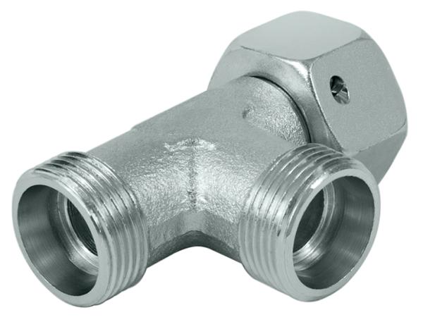 Product image swivel nut run tee 22L