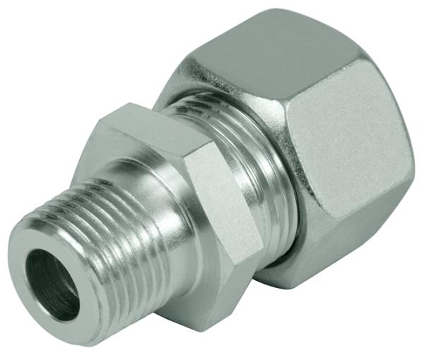 Straight screwin connector inch DGER12L1/2 "NPT