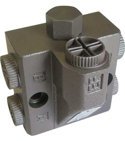 Prioritätsventil HMPVFS40_4B, 40 l/min, Federvorspanndruck 4 bar, Flanschausführung