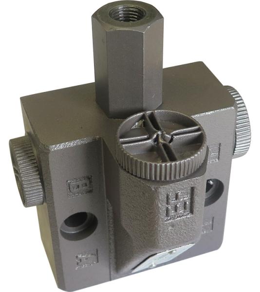 Katalogbild Prioritätsventil HMPVLS40_7B, 40 l/min, Federvorspanndruck 7 bar, Rohrleitungsbauweise