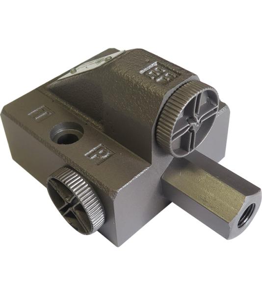 Prioritätsventil HMPVLS40_7B, 40 l/min, Federvorspanndruck 7 bar, Rohrleitungsbauweise