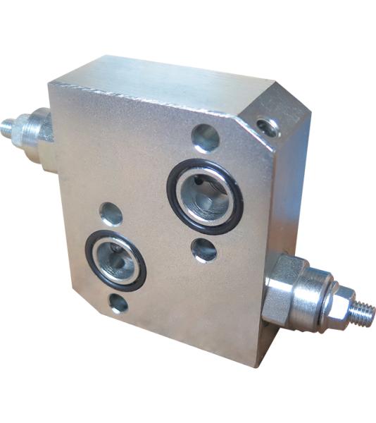 Valve de choc à double action pour le moteur hydraulique MP/MR/MH Type: KPDR