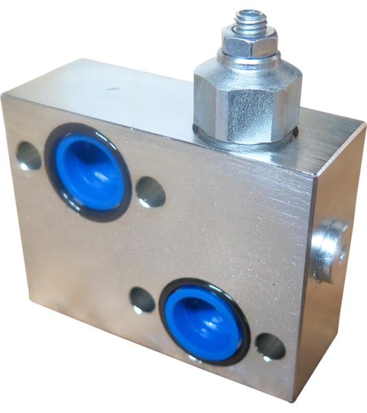 Valve de choc à action unique pour le moteur hydraulique MP/MR/MH Type: KPER