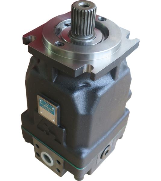 Hydraulikmotor, Axialkolbenmotor, Welle verzahnt ø37,6, SAE 23T 16/32 DP, 350 bar, Typ MAP4C71SR