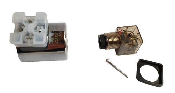 Image du produit Bobine pour électrovannes DSG-N-01, NG6, 24V courant continu (DC)