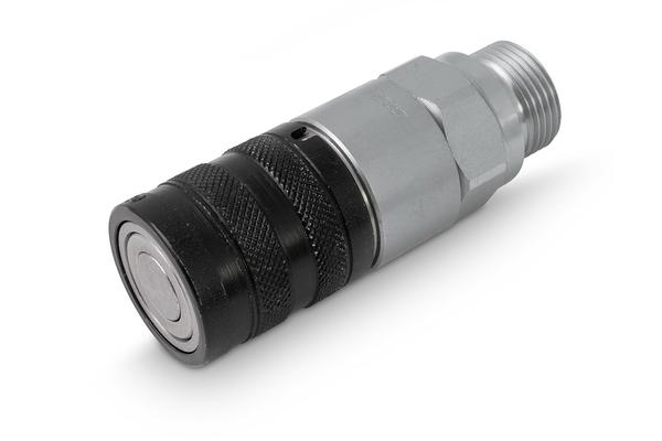 Product image Quick Coupling, FlatFace design, Female, Group 2, 15L male BSP, Can be coupled under pressure Type HMSTK-ST3FF22CEL15-10M