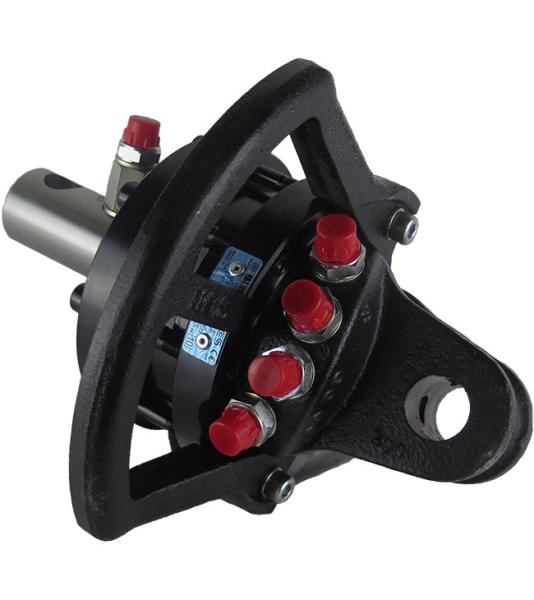 Rotator für Holzgreifer, Holzzange, Verladezange, 1 Tonne, 350 Nm, 250 bar, 360°