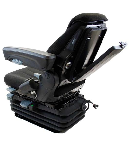 Pneumatical Suspended Seat for off road vehicles HMNFZT6, tractors Harita Terra T6 - PVC