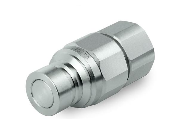 Giunto a innesto, a tenuta piatta, spina per accoppiamento rapido BG 2, filettatura interna 1/2", tipo HMSTK-VC-FF-IG1/2-10S