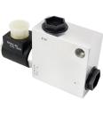 Solenoid valve, 2/2 way seat valve, Hydraulic valve, Normally open, Ports G 1/2", 80 l/min