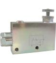 Hydraulic valve, Flow Control Valve, Line mounted, G3/8"