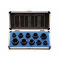 Special Socket Set | Screw extractor | 10 mm (3/8") drive | twist type 9-19 mm | 10 pcs.