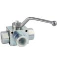 Ball Valve, 3-Way, G 1/2"
